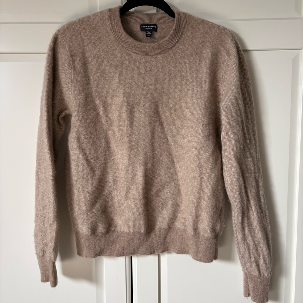 CLUB MONACO Crewneck cashmere Sweater